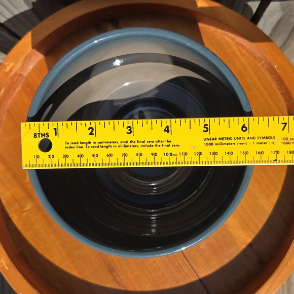 Handmade Glazed Ceramic Pottery 6" Planter - Picture 7 of 8